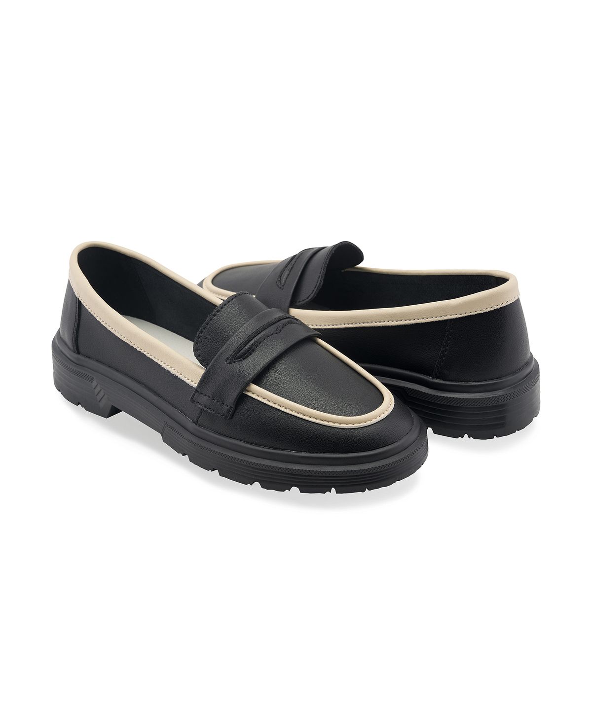 스퍼(SPUR) James 투톤 소가죽 페니 로퍼 3cm -SA9021 (2color)