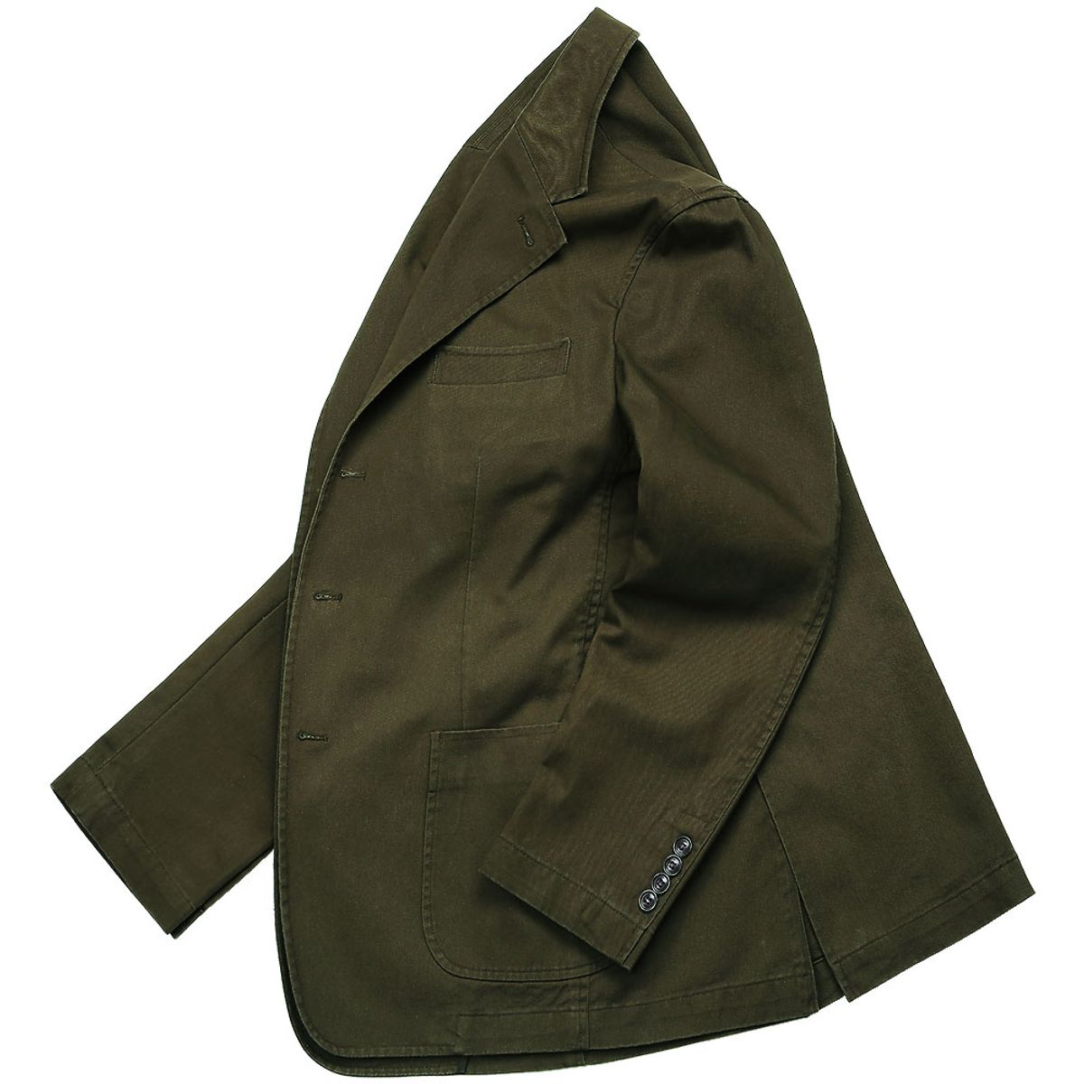 솔티(SORTIE) 3R2B Cotton Washed Jacket (Khaki)