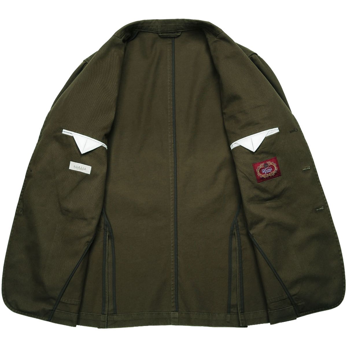 솔티(SORTIE) 3R2B Cotton Washed Jacket (Khaki)