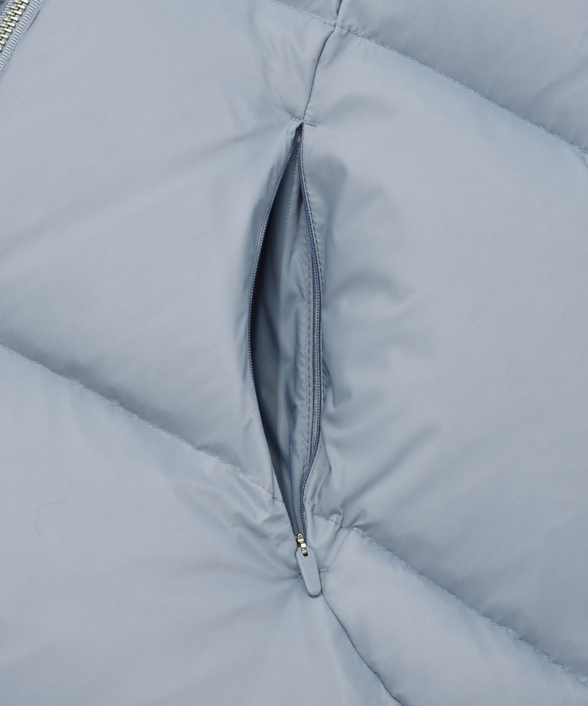 팔렛(FALLETT) 디테쳐블 덕다운 푸퍼 그레이시 블루
