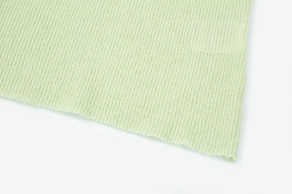 샐러드바구니(SALAD BAGUNI) Mohair Ribbed Round Pullover_mint