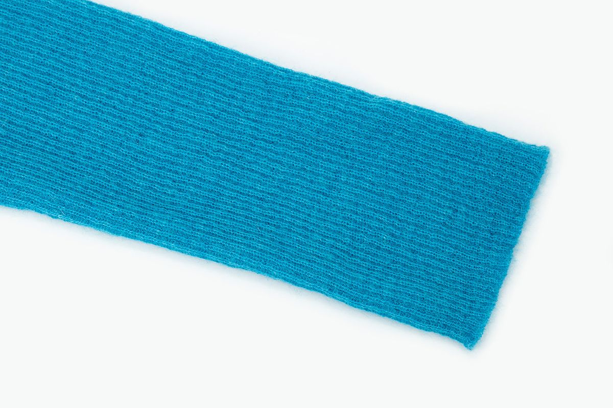 샐러드바구니(SALAD BAGUNI) Mohair Ribbed Round Pullover_blue