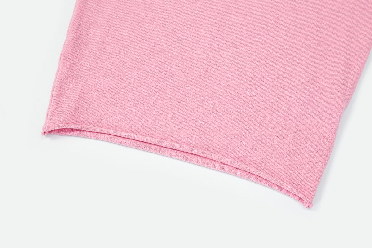 샐러드바구니(SALAD BAGUNI) Compact Off-Shoulder Pullover_pink