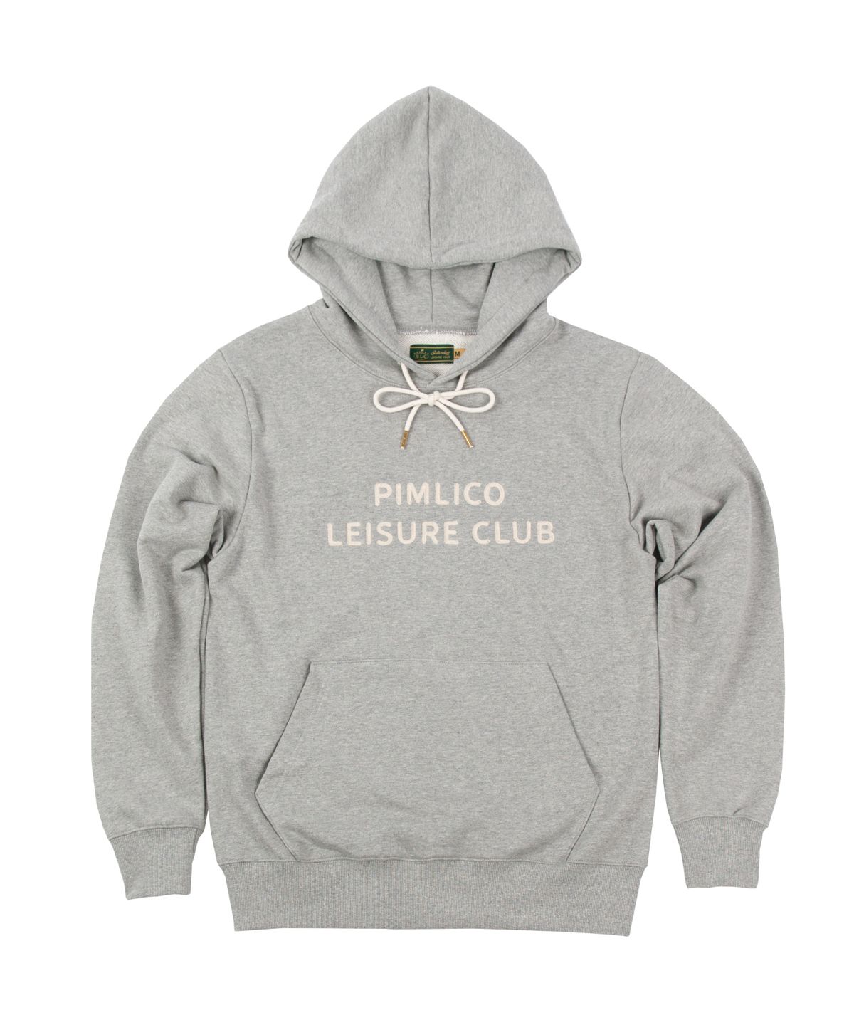 세러데이 레저 클럽(SATURDAY LEISURE CLUB) Pimlico Leisure Club Logo Leisure Hoodie(Unisex) - Grey