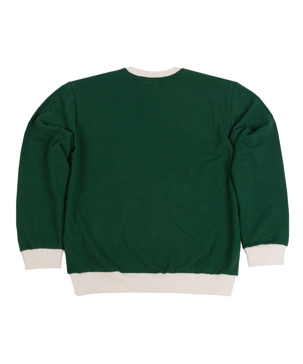세러데이 레저 클럽(SATURDAY LEISURE CLUB) 1960 B.R.G Logo Leisure Sweatshirt(Unisex) - Green & Ivory
