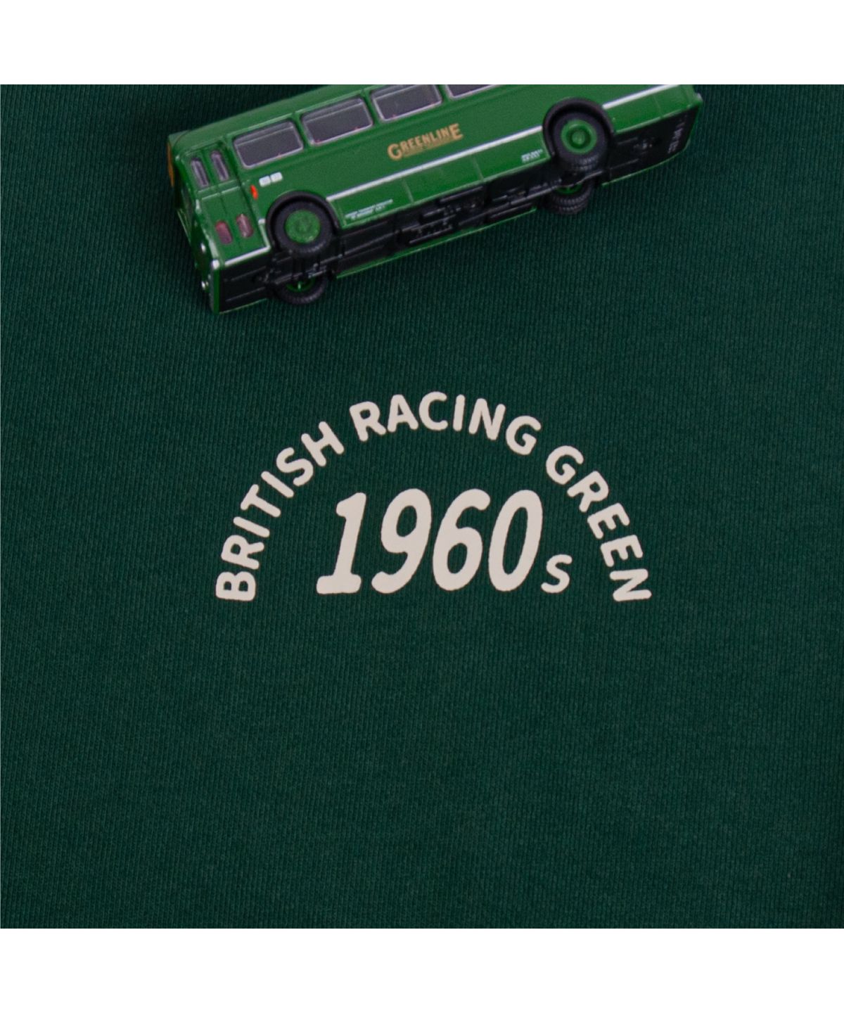 세러데이 레저 클럽(SATURDAY LEISURE CLUB) 1960 B.R.G Logo Leisure Sweatshirt(Unisex) - Green & Ivory