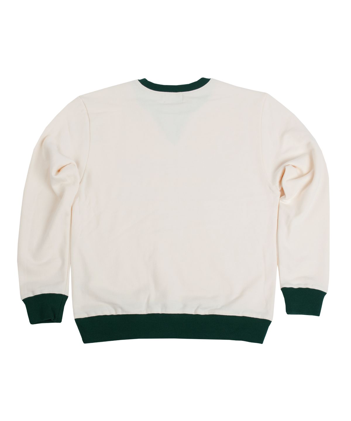 세러데이 레저 클럽(SATURDAY LEISURE CLUB) 1960 B.R.G Logo Leisure Sweatshirt(Unisex) - Ivory & Green