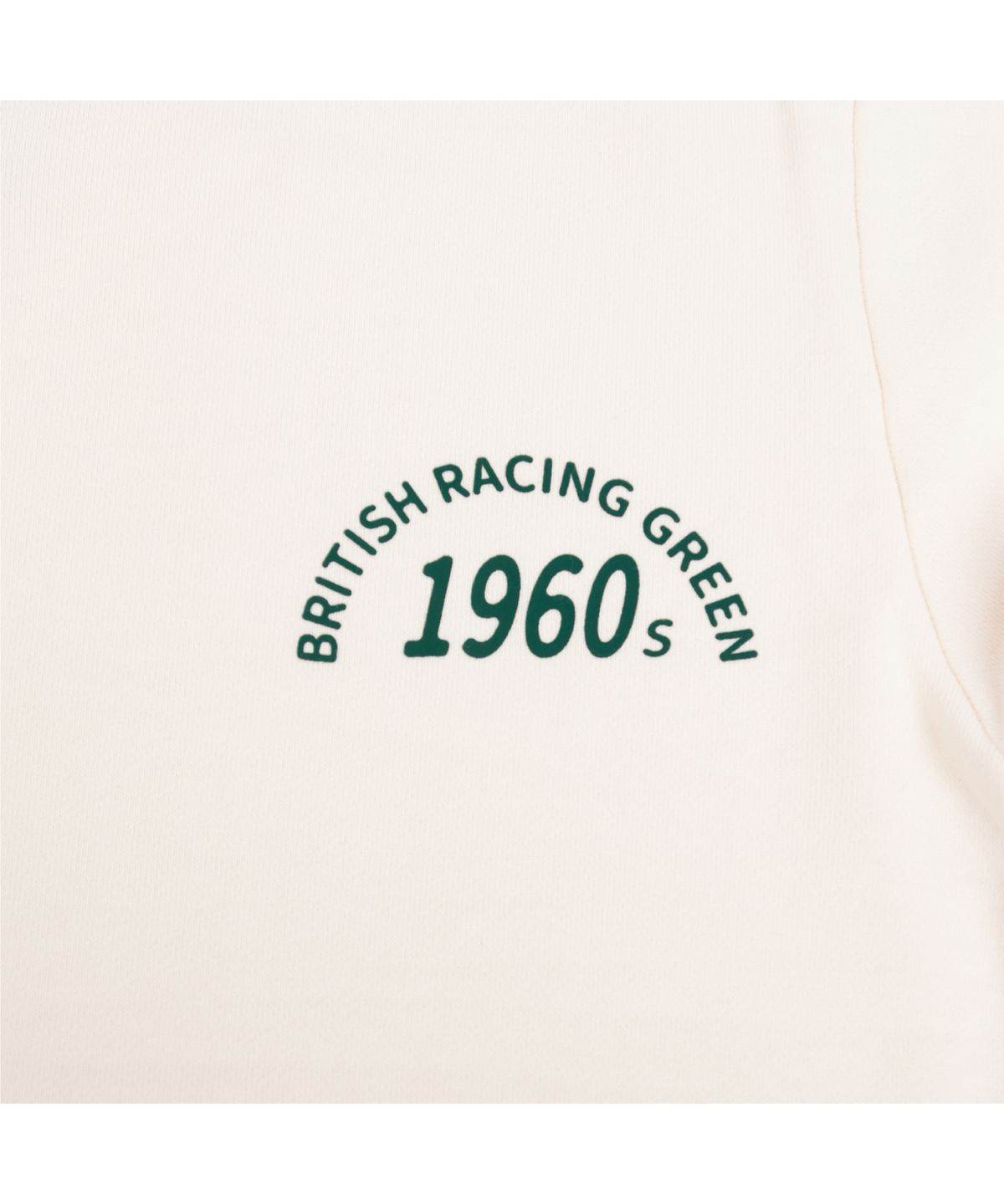 세러데이 레저 클럽(SATURDAY LEISURE CLUB) 1960 B.R.G Logo Leisure Sweatshirt(Unisex) - Ivory & Green