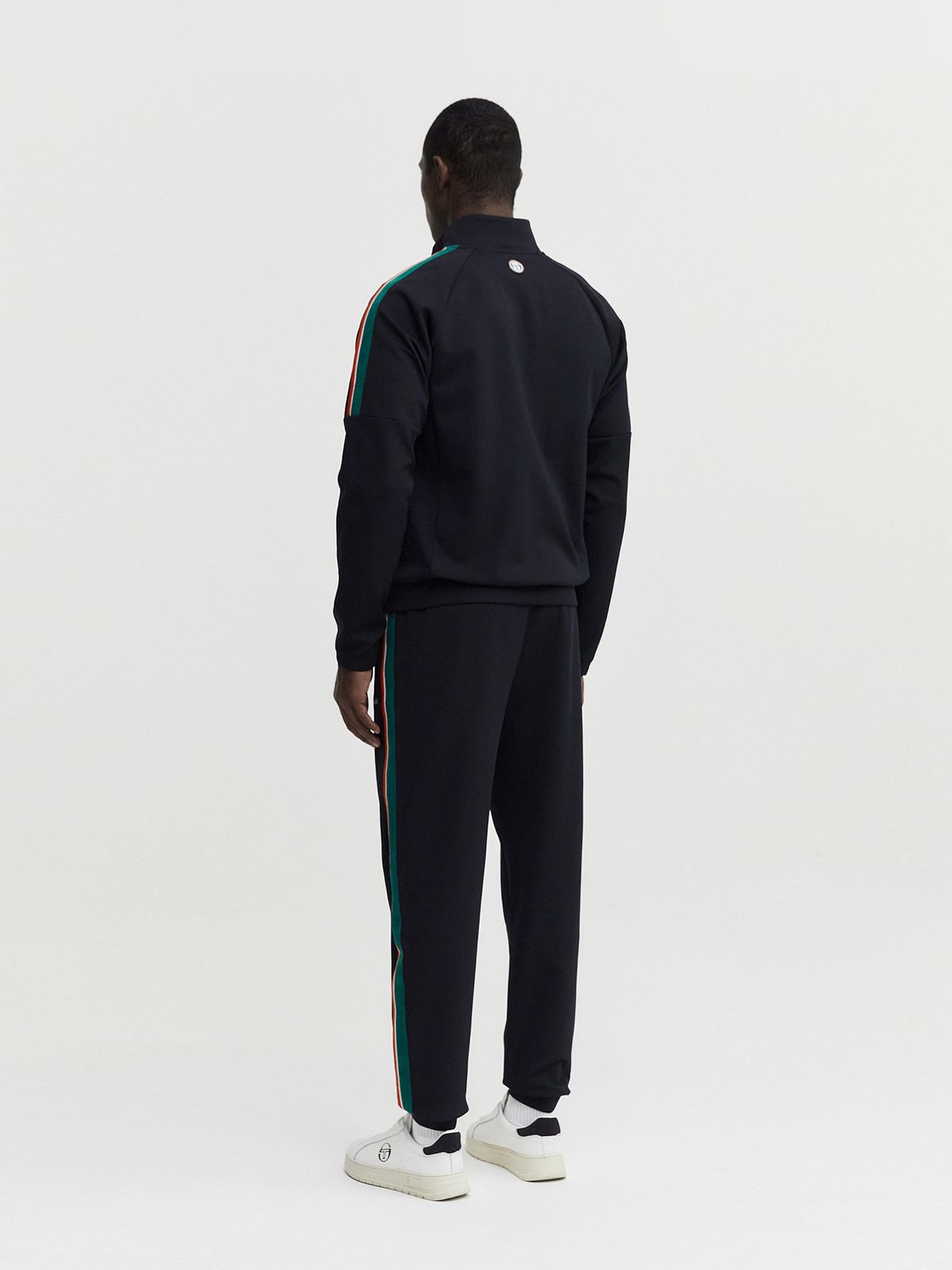 세르지오 타키니(SERGIO TACCHINI) M 플래그 트레이닝 팬츠 (Black)