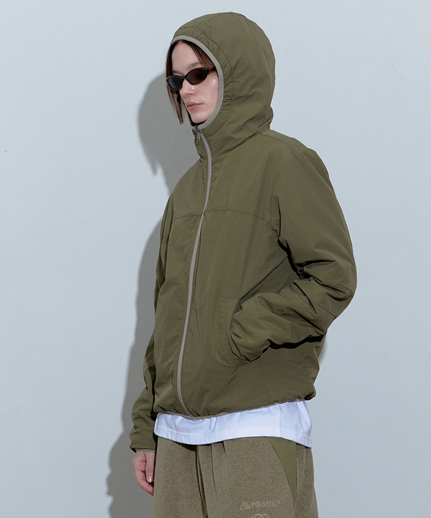 MUSINSA公式 | SCULPTOR POLARTEC® リバーシブルジップアップフード