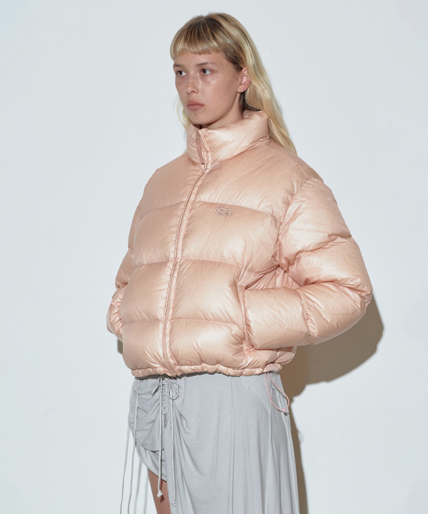 MUSINSA公式 | SCULPTOR 104 RDS Cropped Puffer Down Ballerina Pink