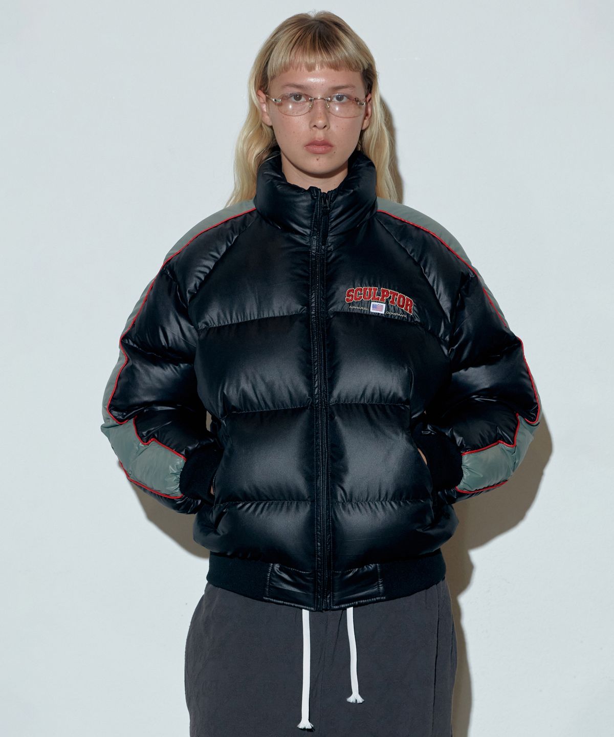 스컬프터(SCULPTOR) 105 RDS Raglan Puffer Down Black