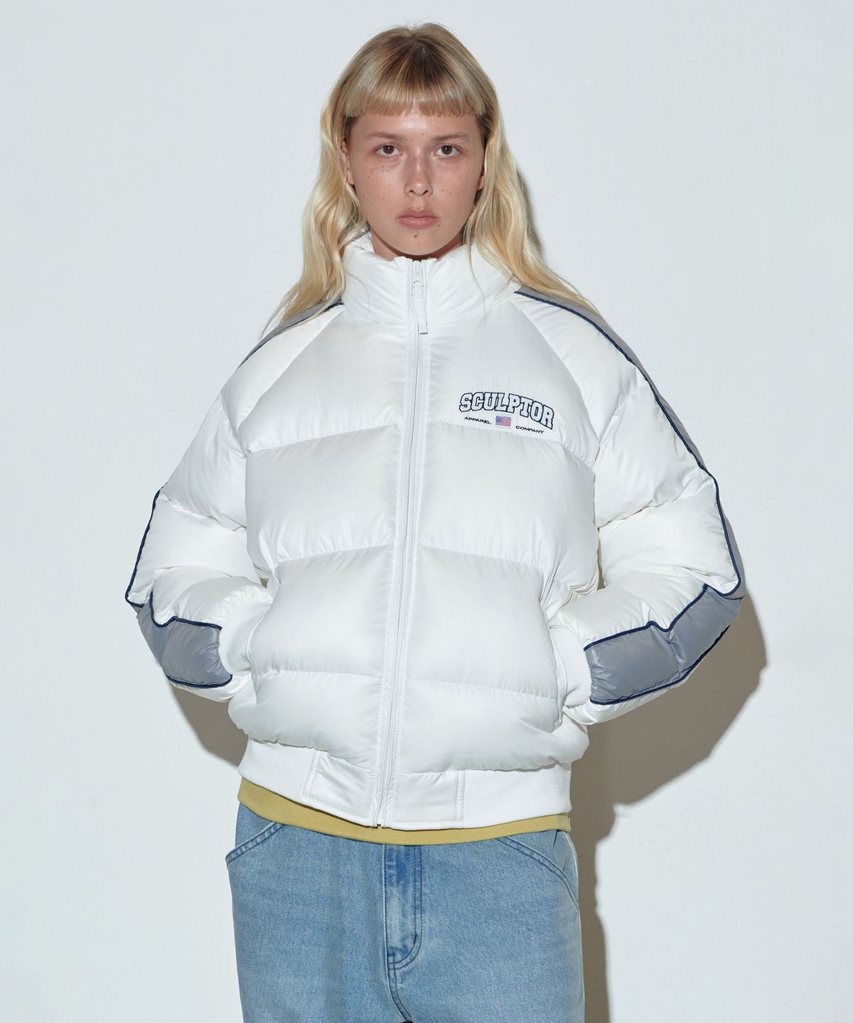 스컬프터(SCULPTOR) 105 RDS Raglan Puffer Down White