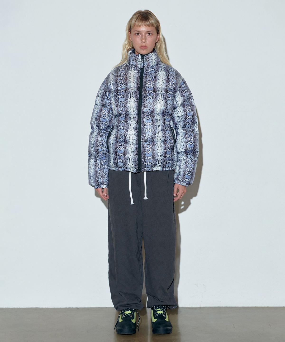 스컬프터(SCULPTOR) 106 RDS Reversible Puffer Down Ice Gray/Black