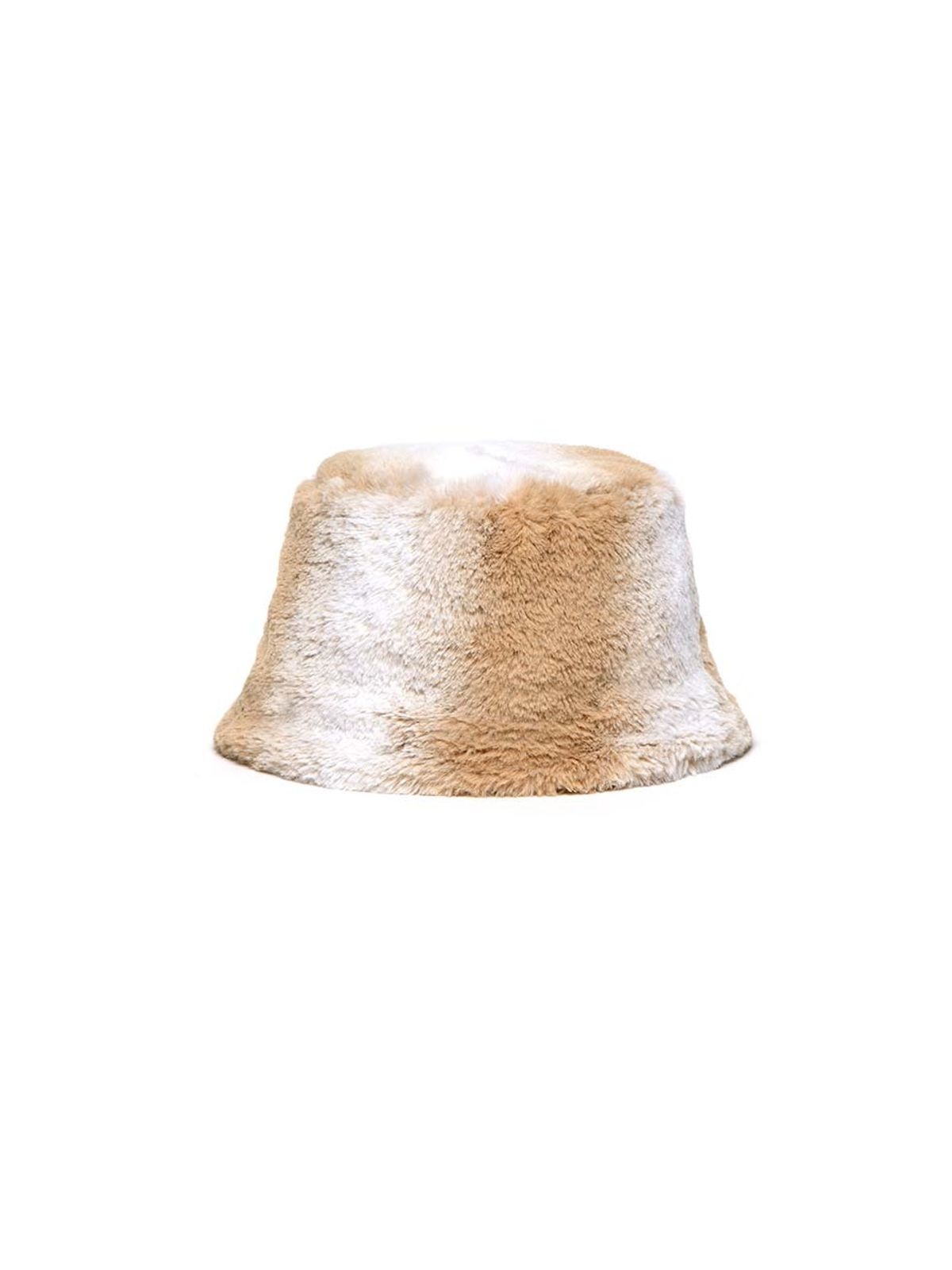 포에지담(POESIEDAME) PETIT FUR MEATEL HAT IN MOCHA POWDERY