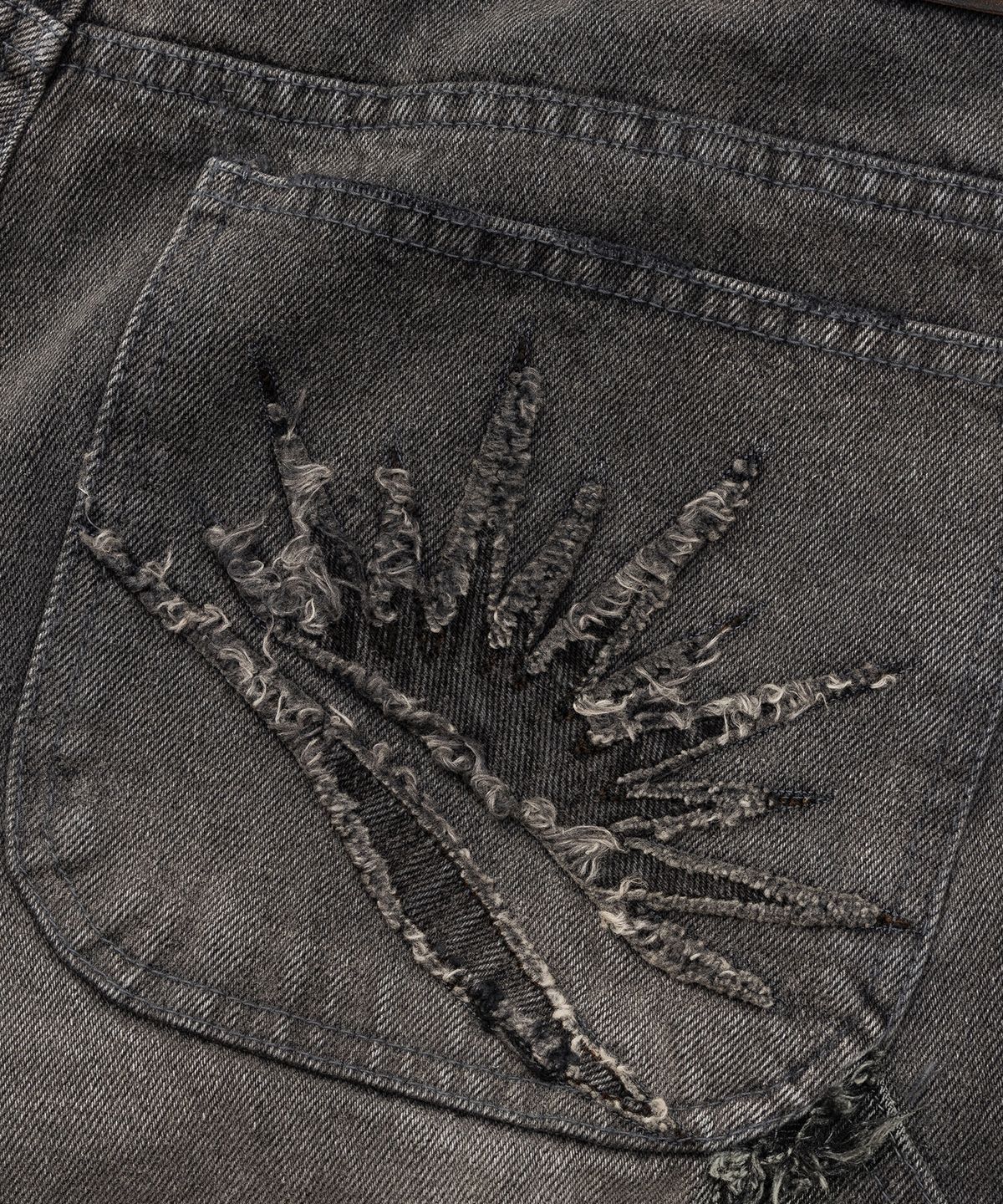 선데이후르츠마켓(SUNDAY FRUIT MARKET) SUN SYMBOL PATCH DENIM
