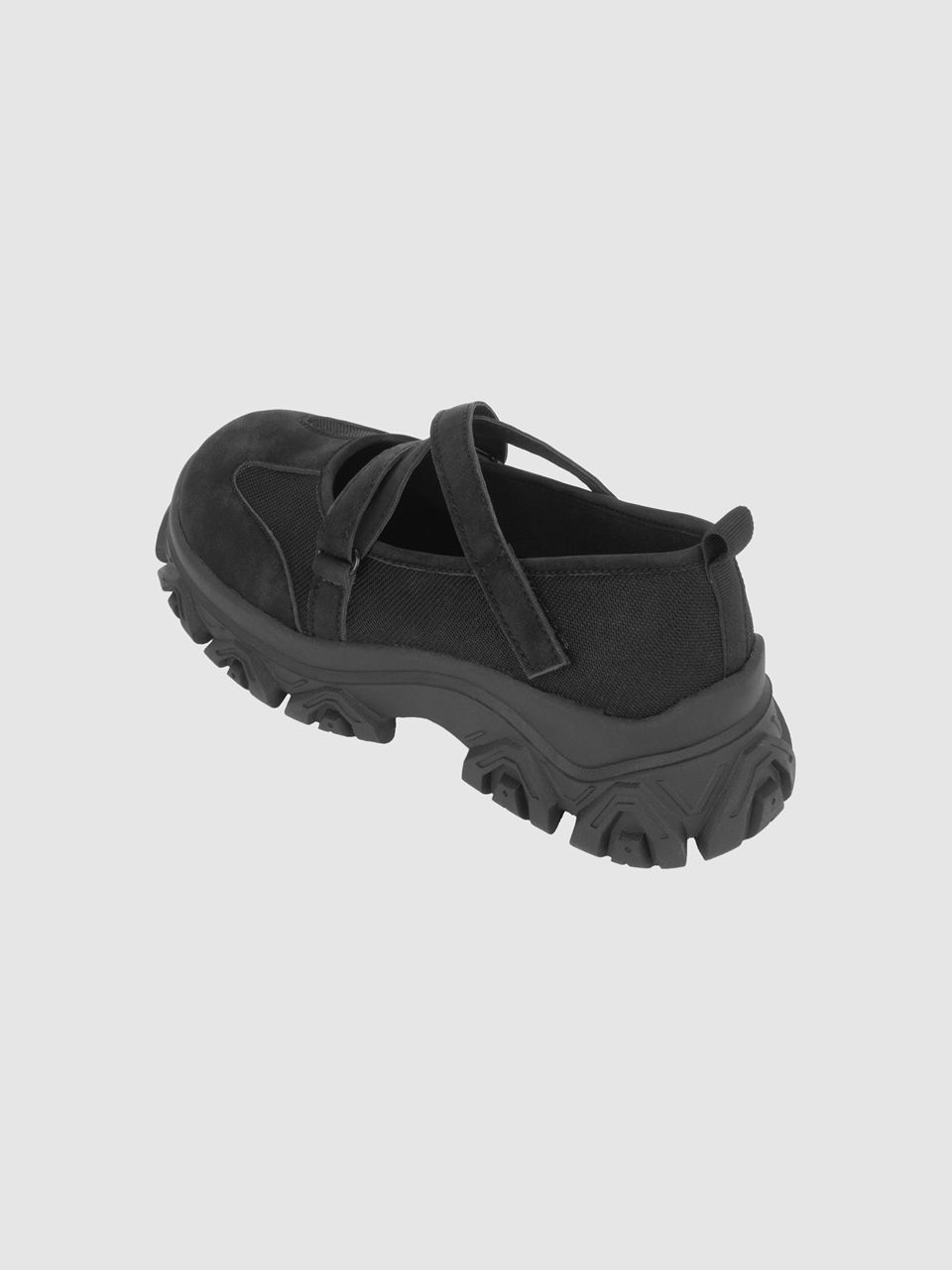 MUSINSA | ATT X strap maryjane sneakers (Brown)