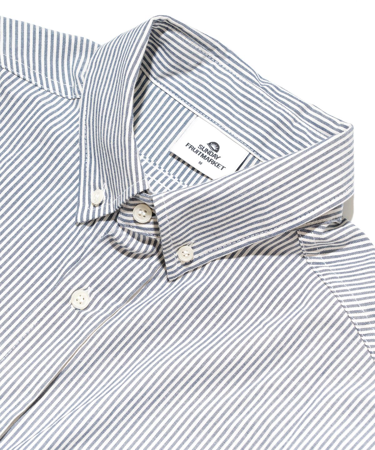 선데이후르츠마켓(SUNDAY FRUIT MARKET) SUNDAY STRIPE SHIRT NAVY