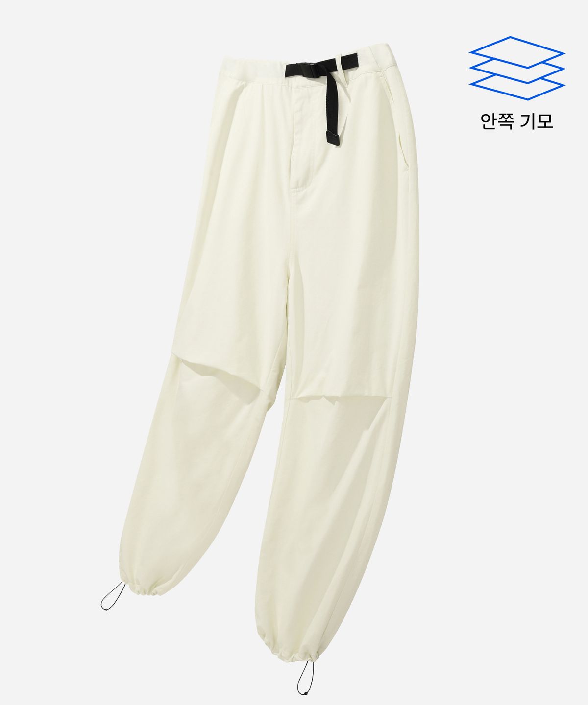 예일(YALE) [기모안감][ONEMILE WEAR] 웜업 와이드 필드 팬츠 아이보리