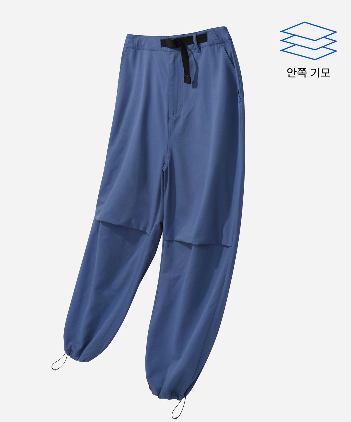 예일(YALE) [기모안감][ONEMILE WEAR] 웜업 와이드 필드 팬츠 블루