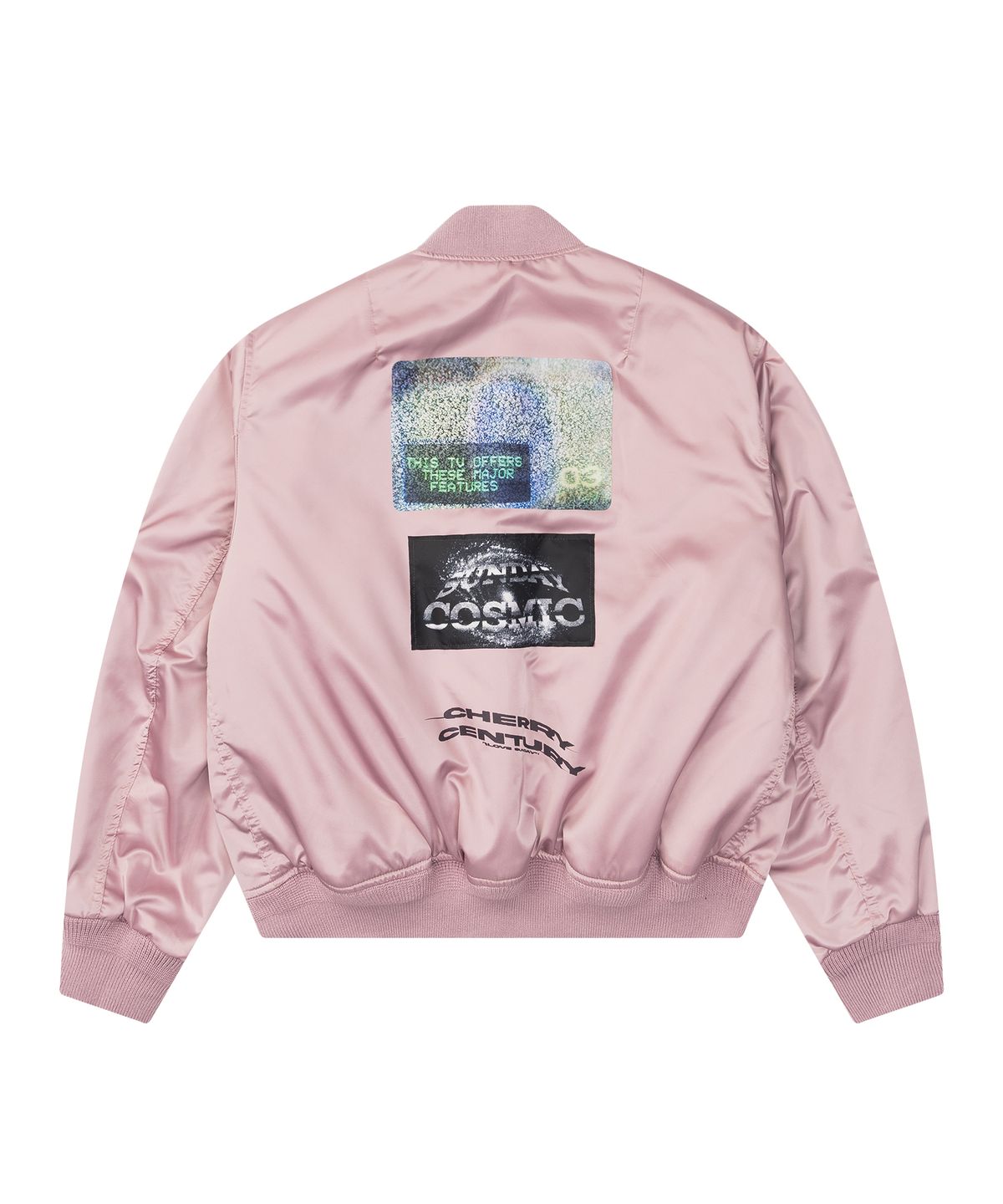 선데이후르츠마켓(SUNDAY FRUIT MARKET) SUNDAY COSMIC BOMBER JACKET PINK