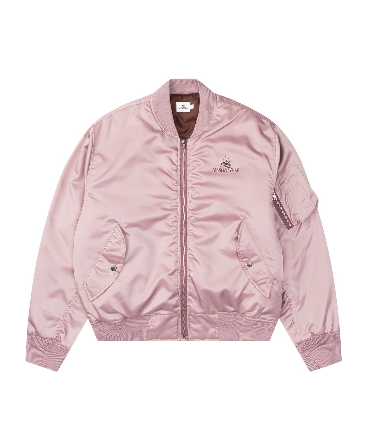 선데이후르츠마켓(SUNDAY FRUIT MARKET) SUNDAY COSMIC BOMBER JACKET PINK