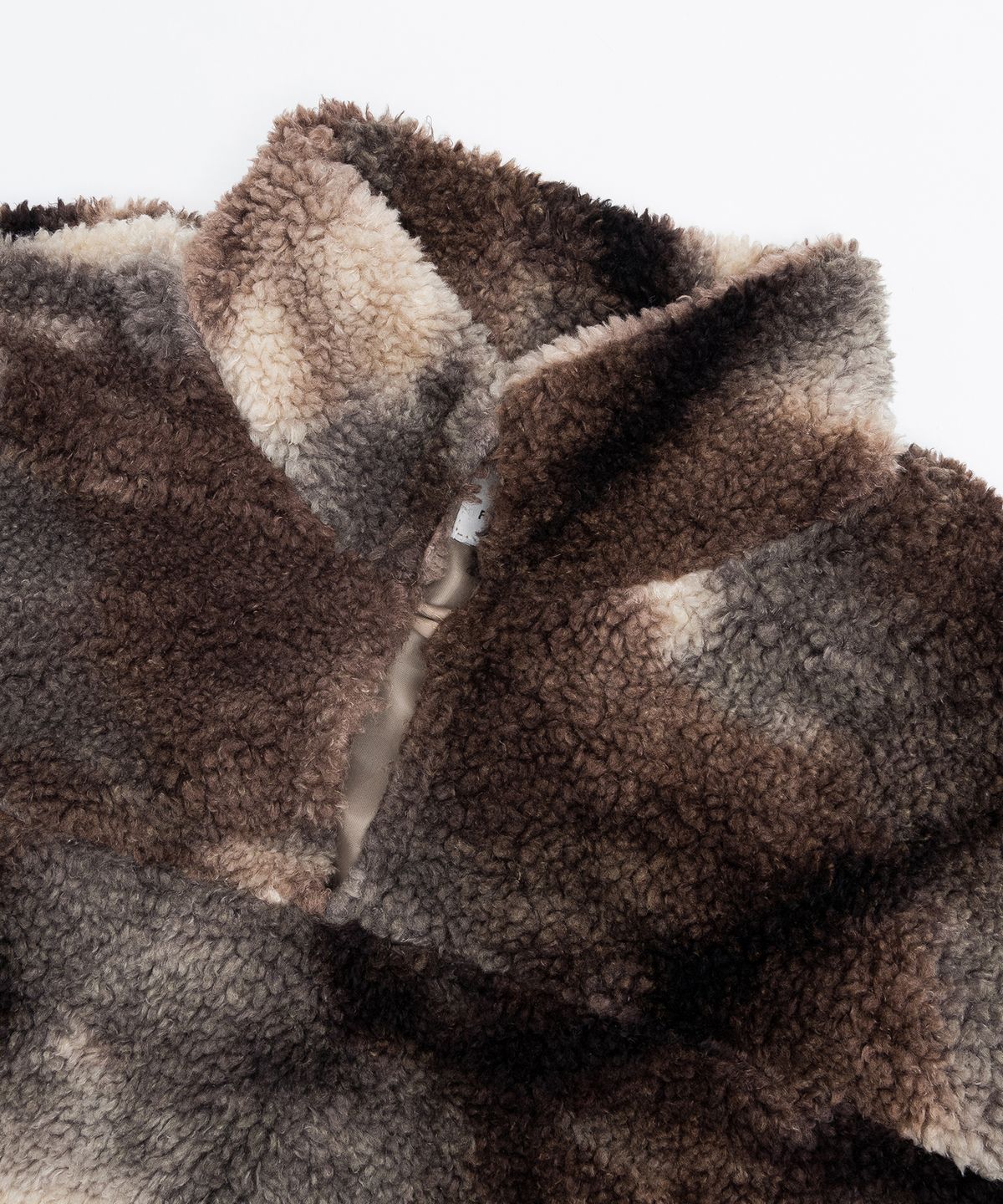 선데이후르츠마켓(SUNDAY FRUIT MARKET) SHERPA PULLOVER BROWN