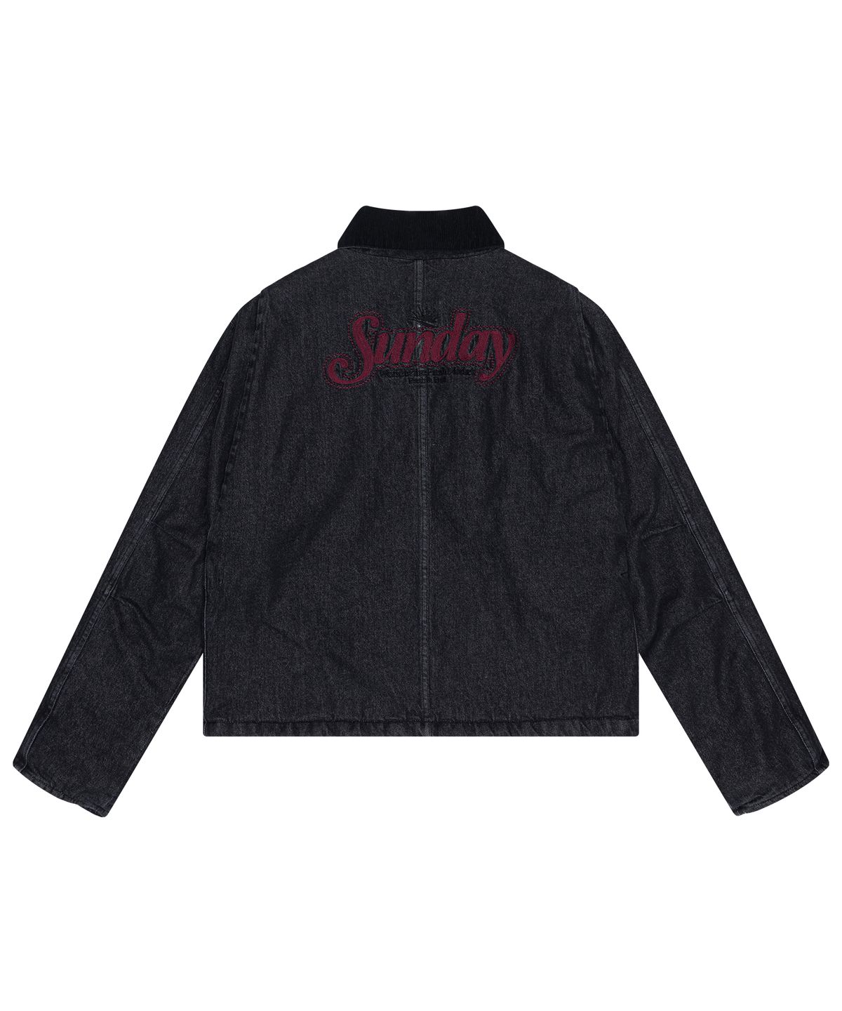 선데이후르츠마켓(SUNDAY FRUIT MARKET) SUNDAY DENIM JACKET BLACK