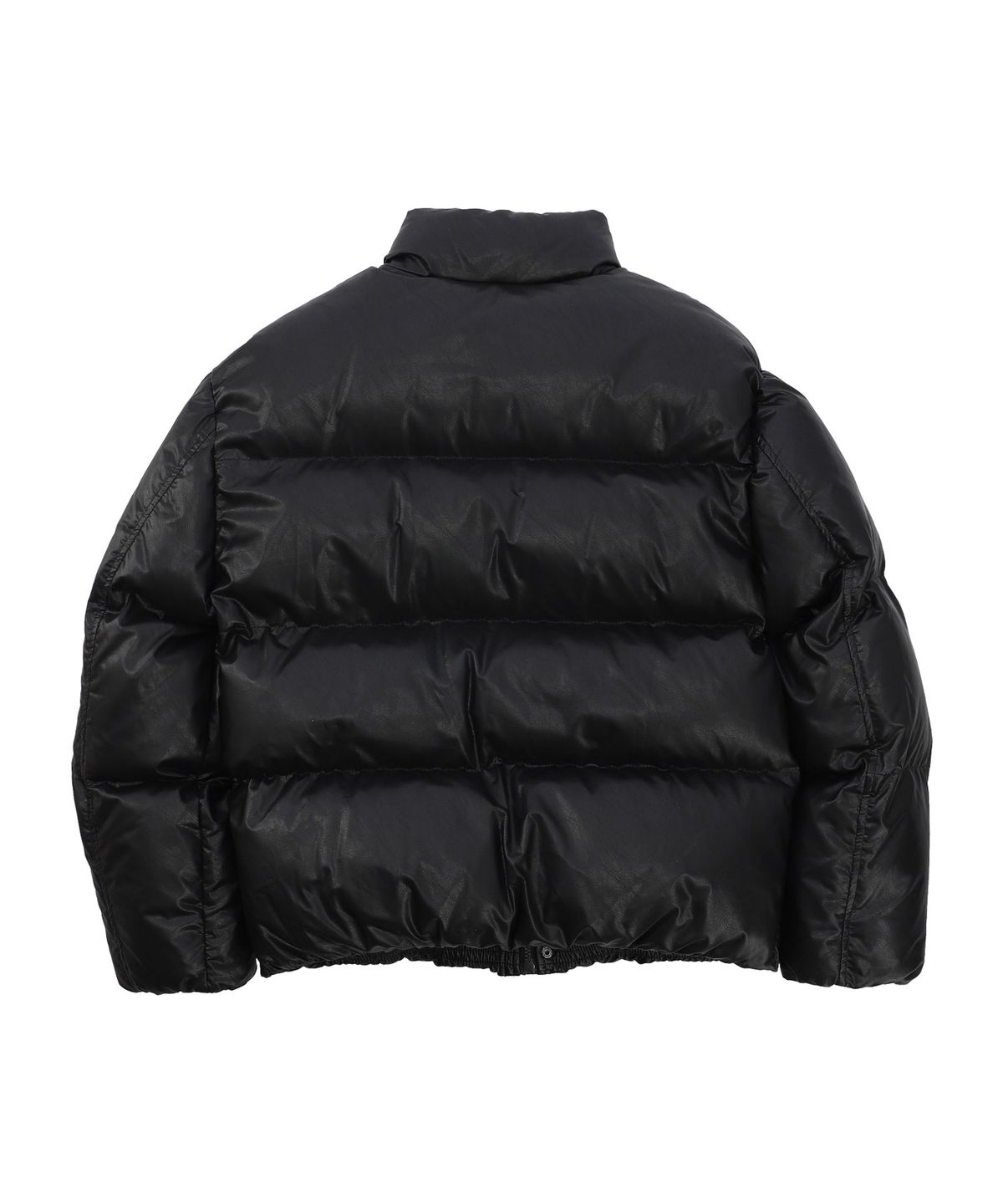 나우앤투모로우(NOWANDTOMORROW) LEATHER PUFFER JUMPER [2 COLOR]
