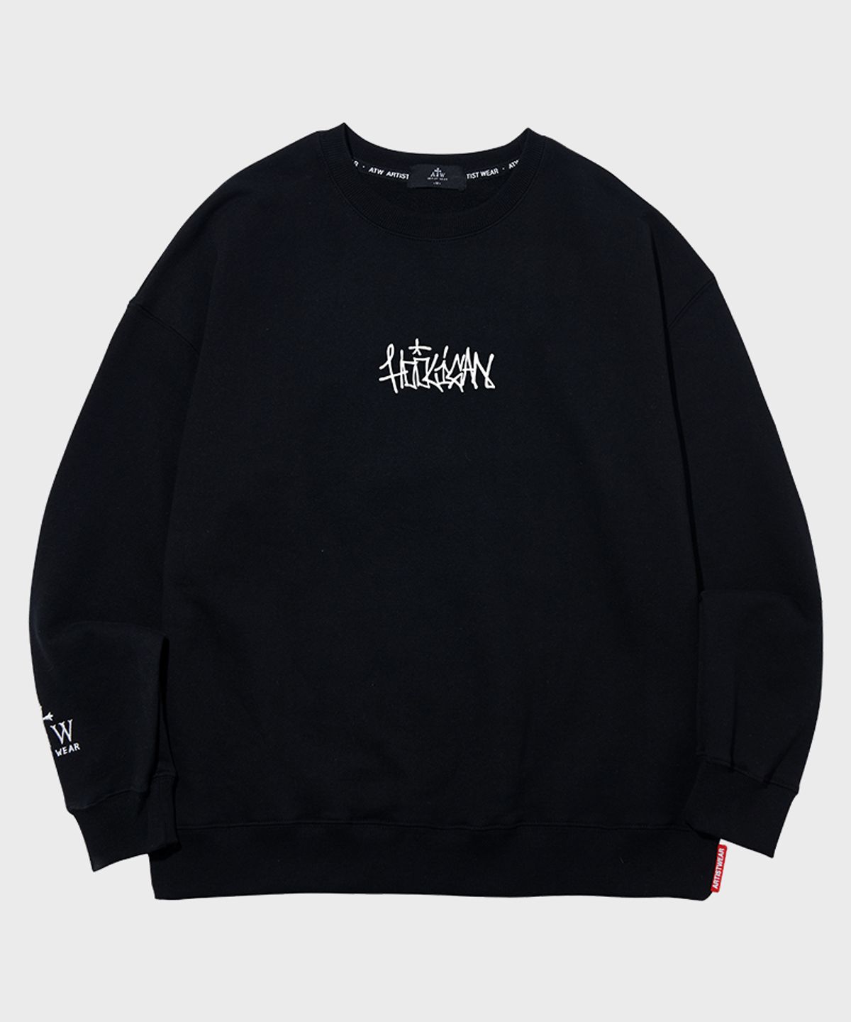 아티스트웨어(ARTISTWEAR) [ATW x HOOLIGAN] 로고아트웍 맨투맨