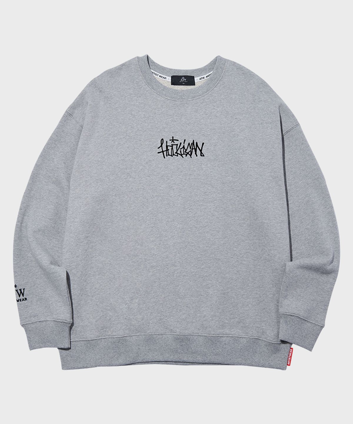 아티스트웨어(ARTISTWEAR) [ATW x HOOLIGAN] 로고아트웍 맨투맨