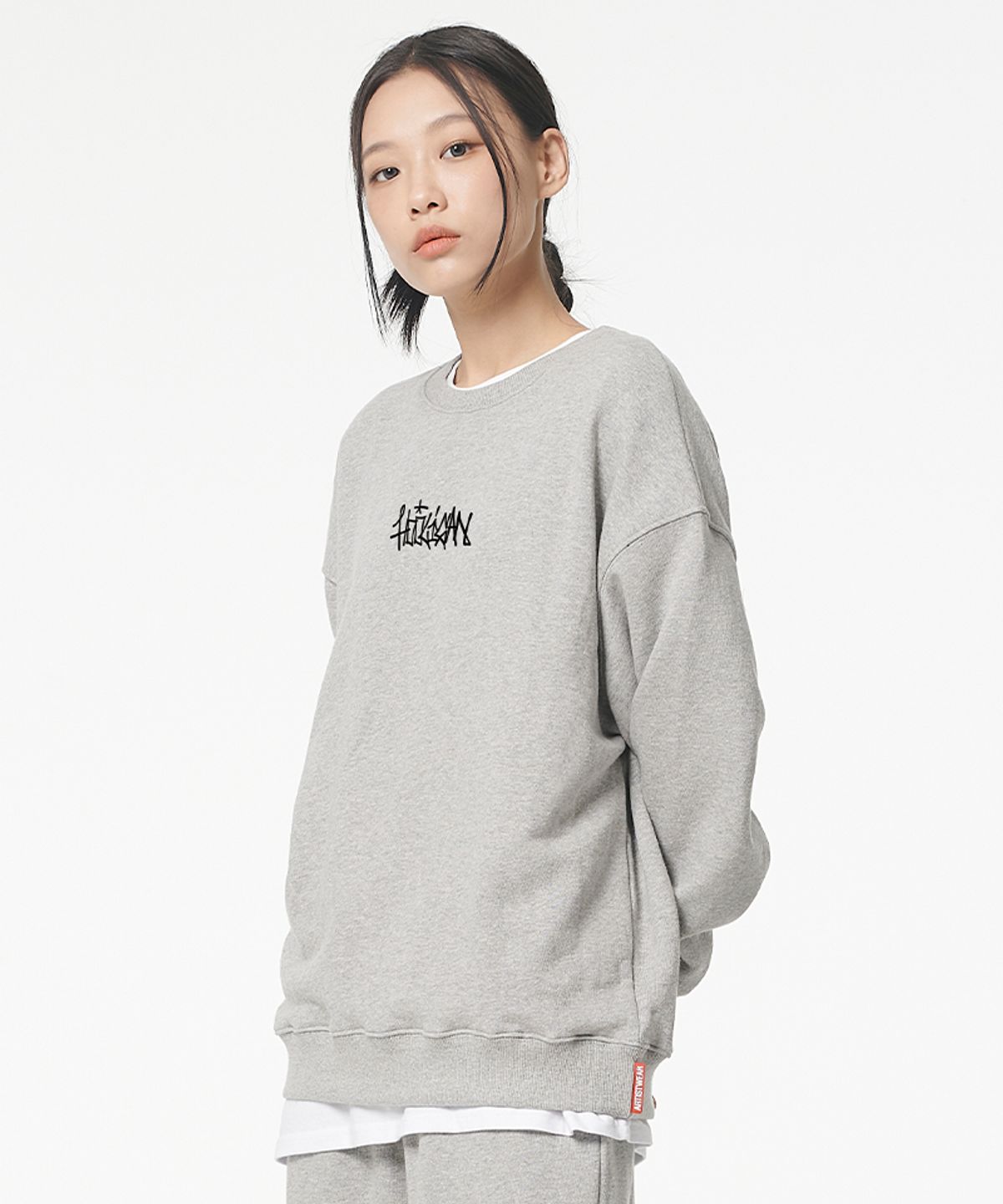 아티스트웨어(ARTISTWEAR) [ATW x HOOLIGAN] 로고아트웍 맨투맨