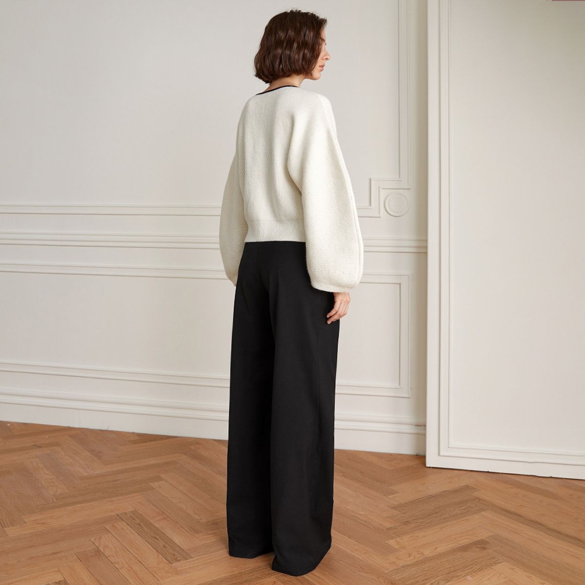 와이와이아이엠(YYIAM) YY_Triple button high waist pants