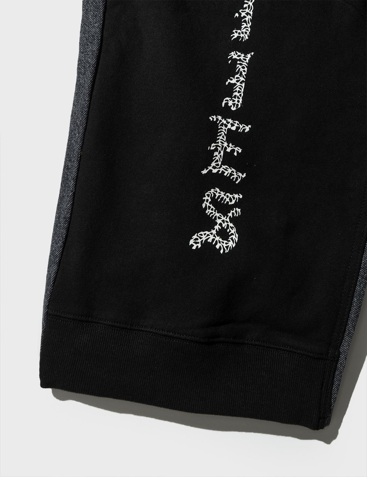 펀치드렁크파티즈(PUNCH DRUNK PARTIES) DOUBLE FACE Misfits Jeans (BLACK)