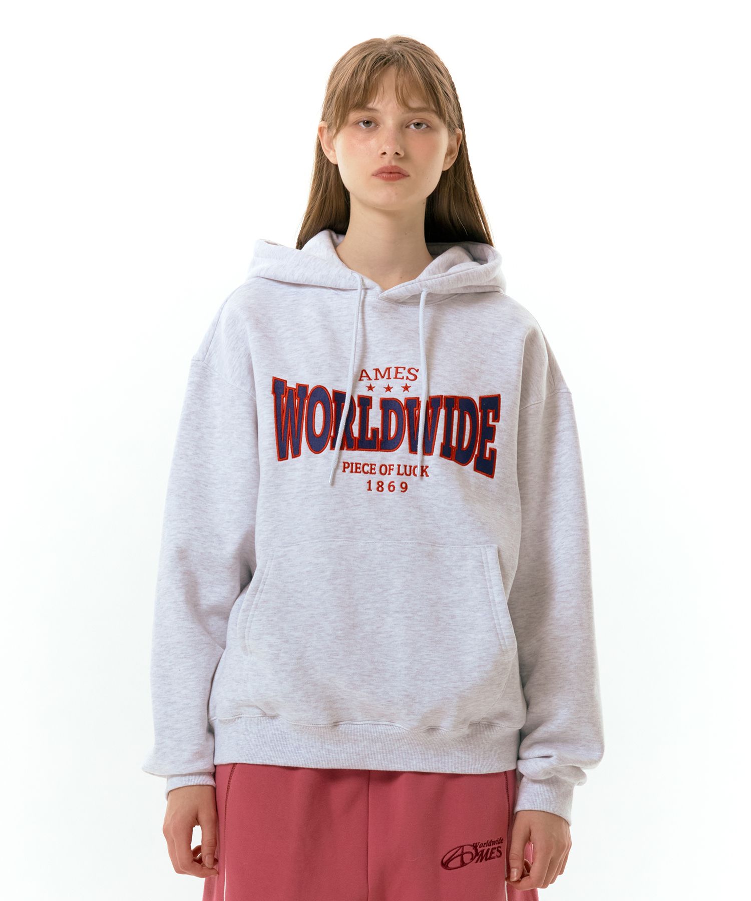 MUSINSA | AMES-WORLDWIDE WORLDWIDE HOODIE GREY (AM2DFUM405A)