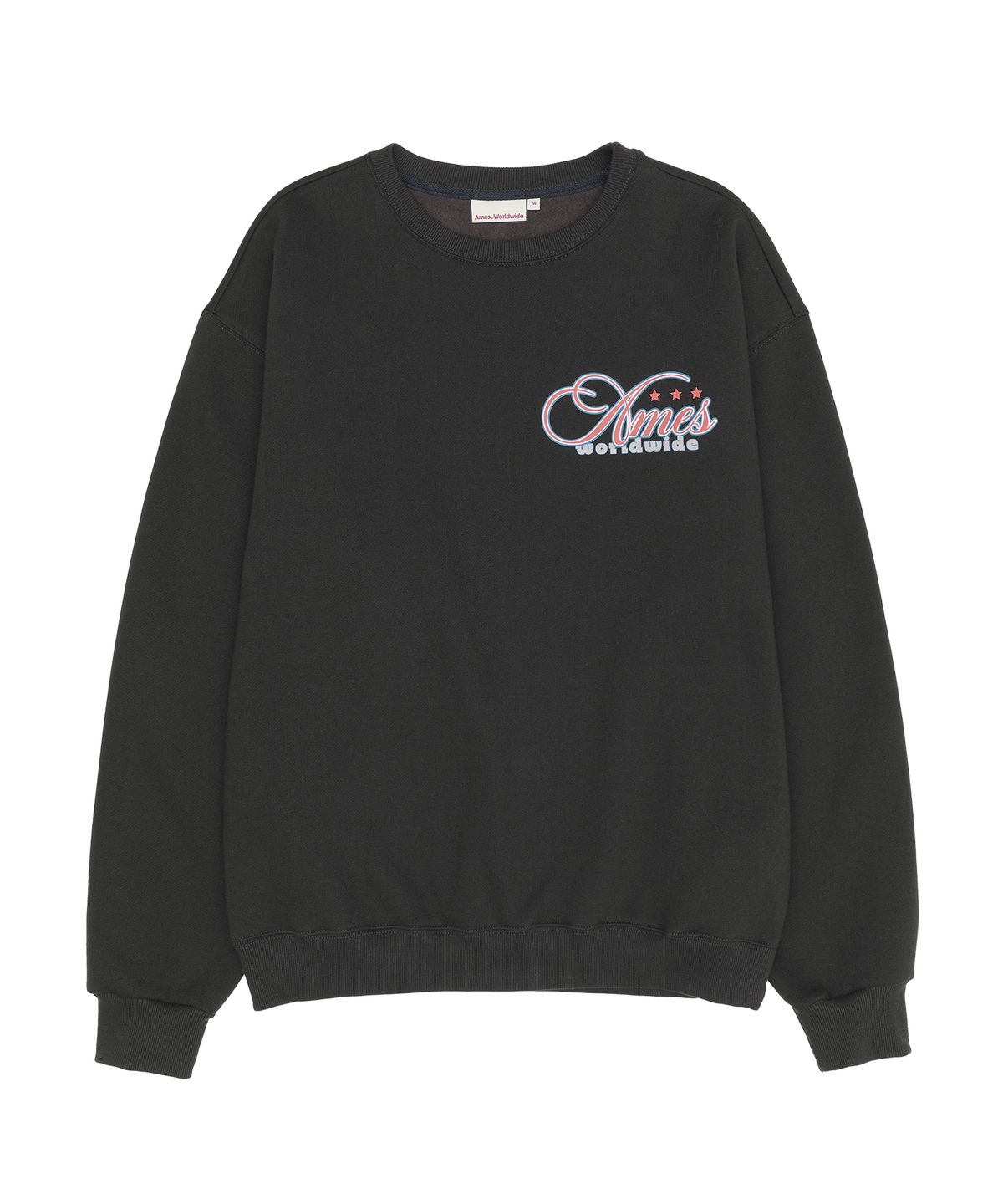 아메스 월드와이드(AMES-WORLDWIDE) NEW MESSAGE SWEATSHIRT CHARCOAL (AM2DFUM446A)