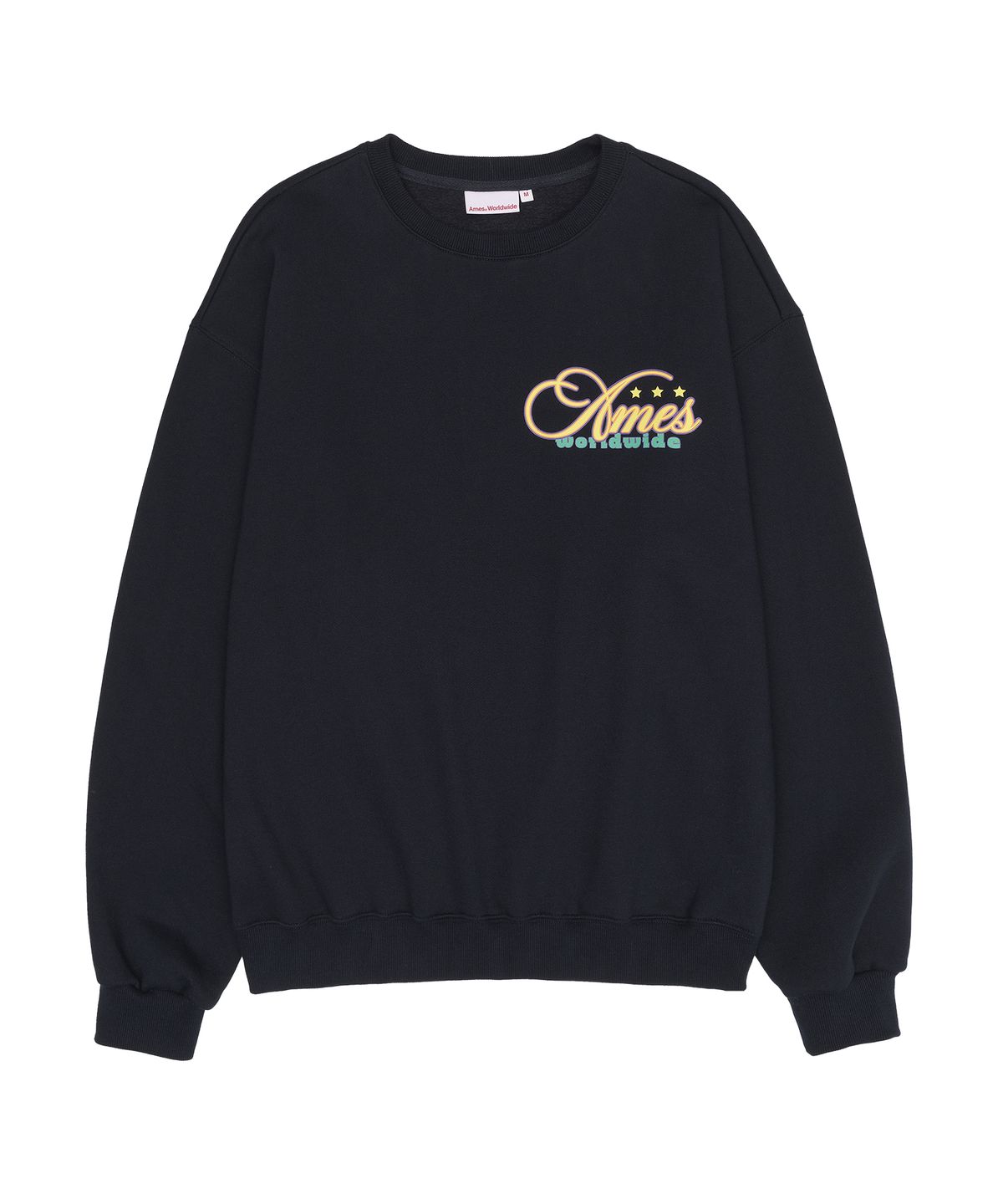 아메스 월드와이드(AMES-WORLDWIDE) NEW MESSAGE SWEATSHIRT NAVY (AM2DFUM446A)