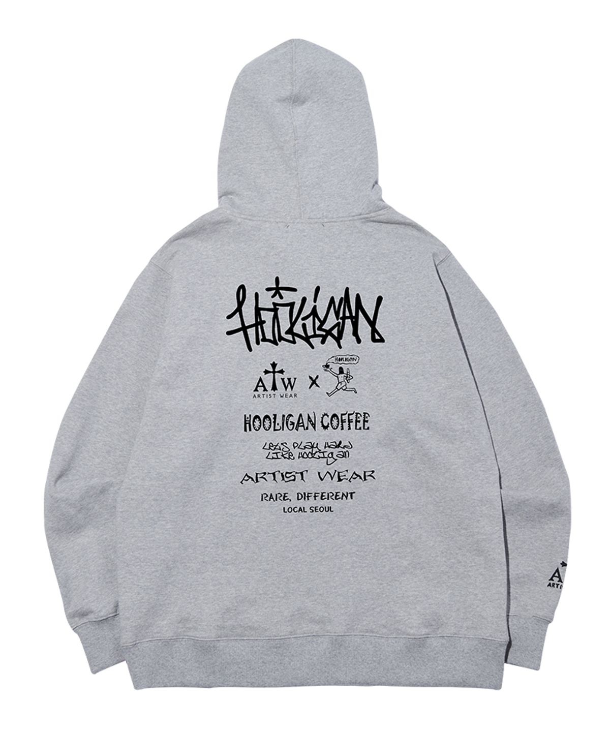아티스트웨어(ARTISTWEAR) [ATW x HOOLIGAN] 로컬서울 후드티