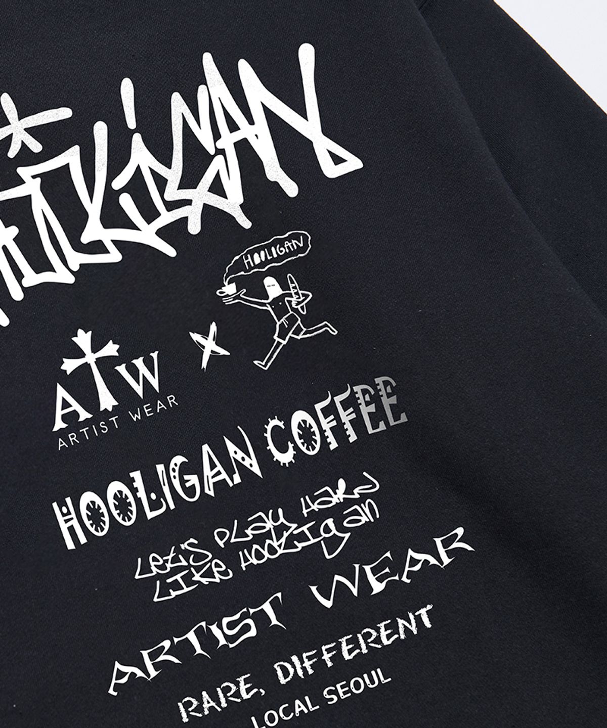 아티스트웨어(ARTISTWEAR) [ATW x HOOLIGAN] 로컬서울 후드티