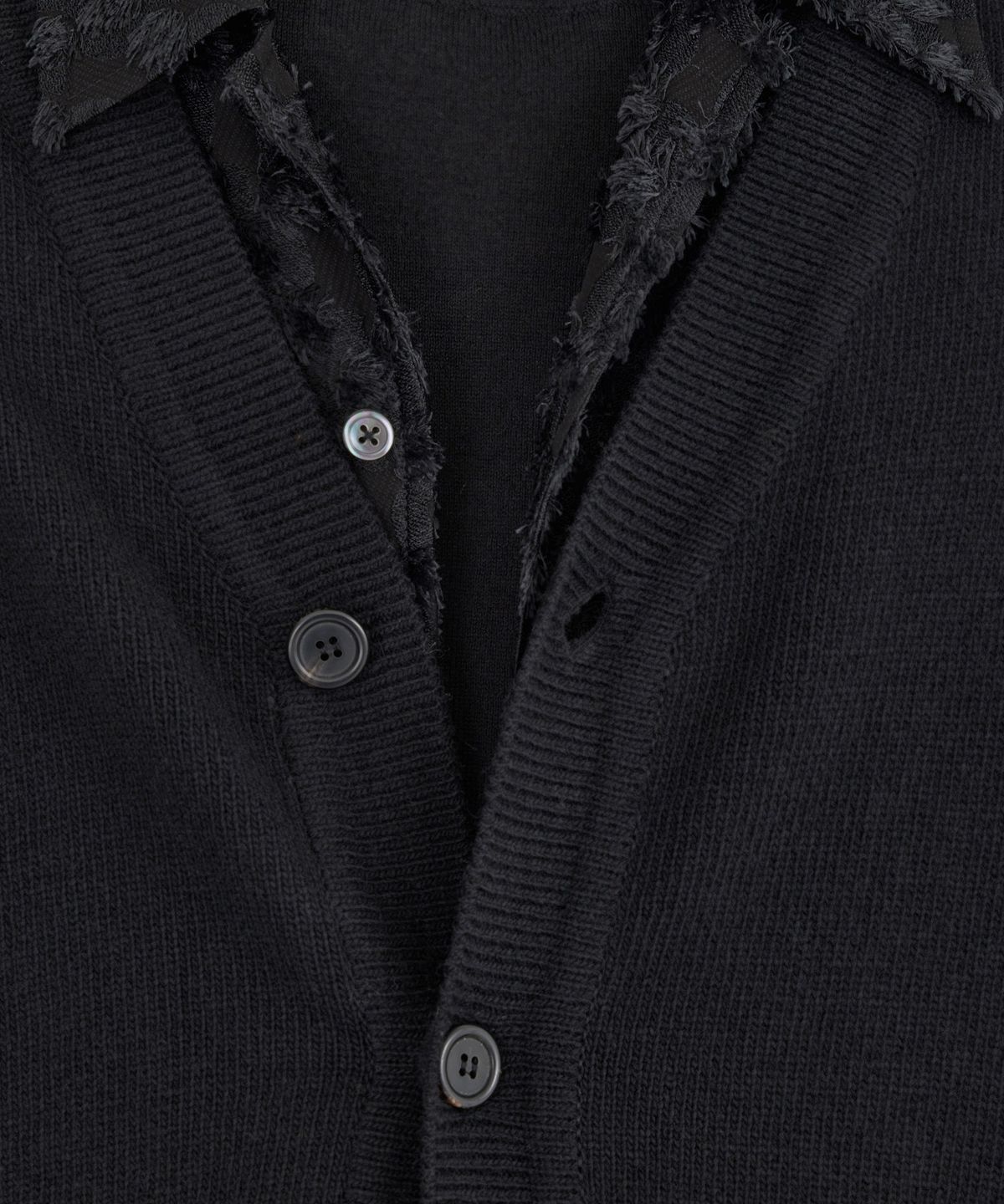 유스(YOUTH) Emblem Cardigan - Black