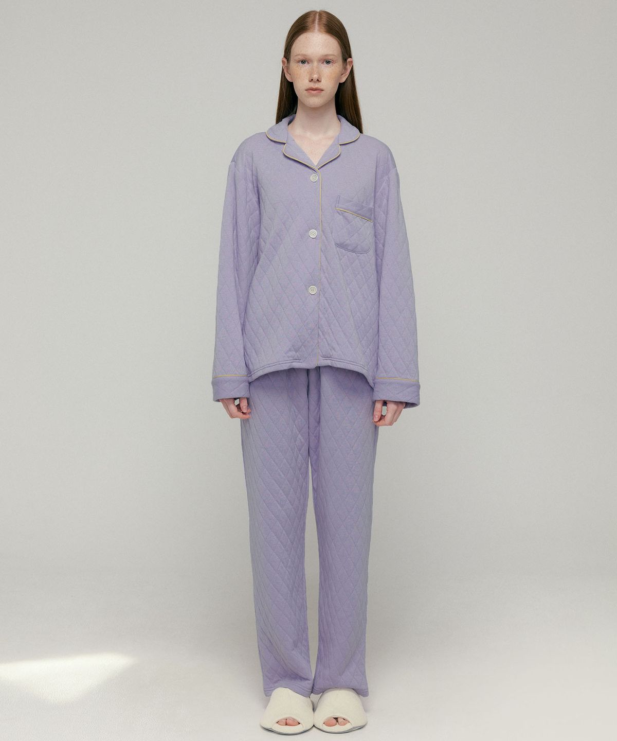 조스라운지(JO'S LOUNGE) (w) Quilted Lavender Pajama Set