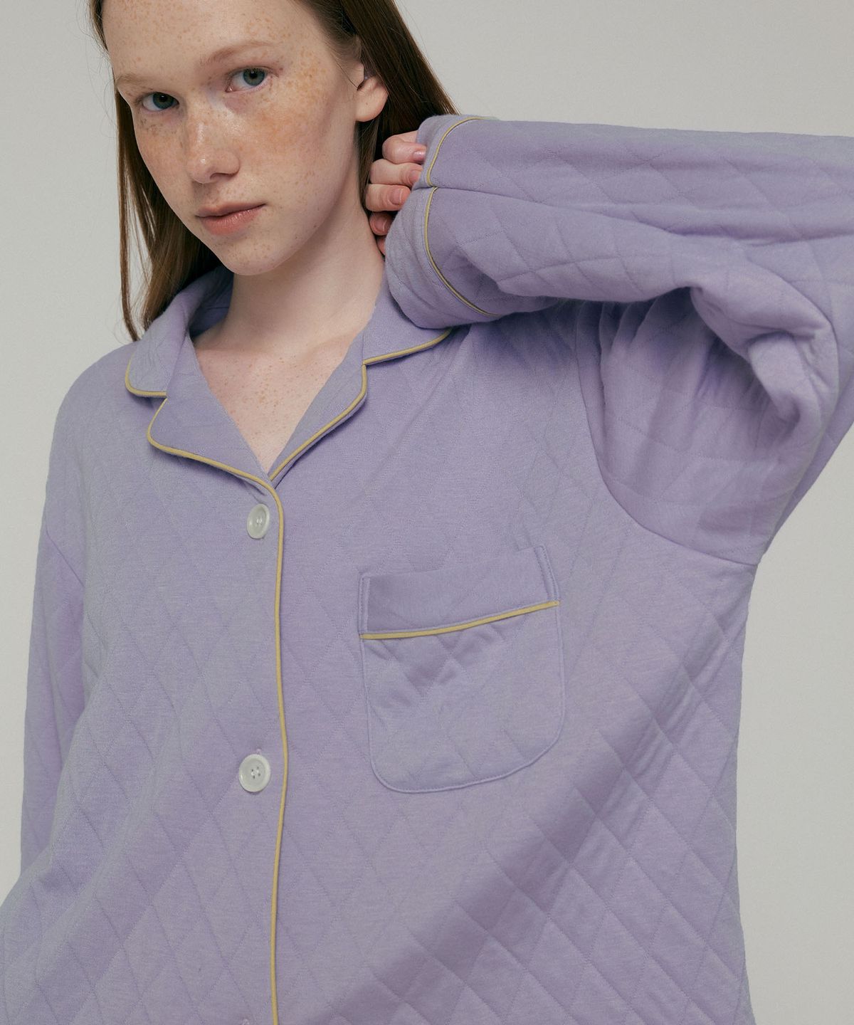조스라운지(JO'S LOUNGE) (w) Quilted Lavender Pajama Set