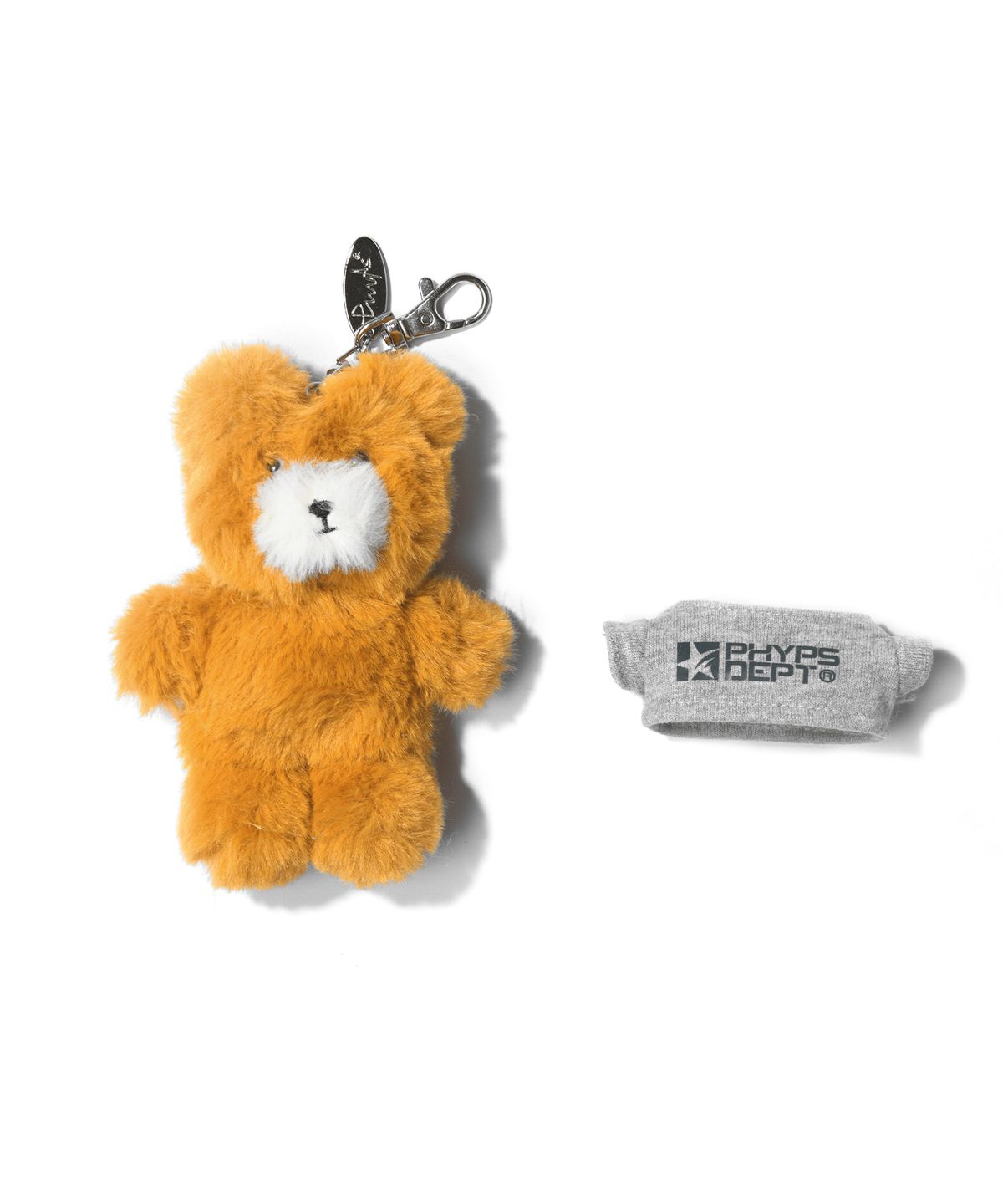 핍스마트(PHYPS MART) PHYSICAL BEAR DOLL KEYRING BROWN