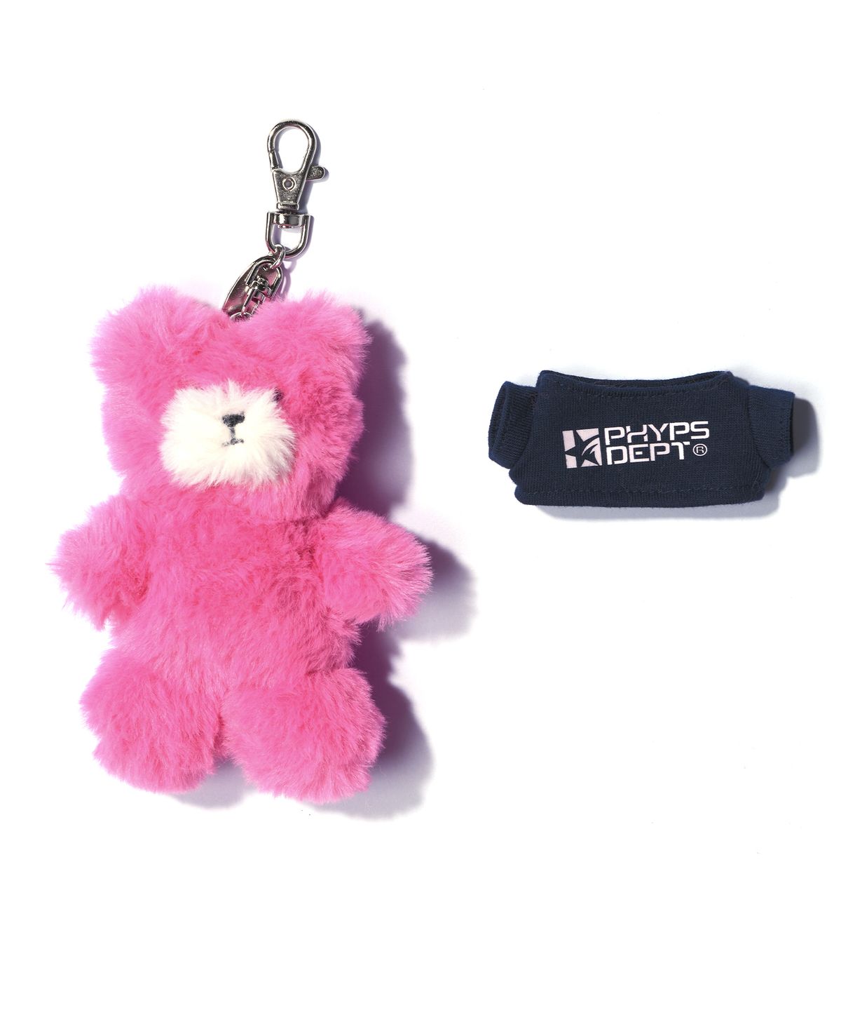 핍스마트(PHYPS MART) PHYSICAL BEAR DOLL KEYRING PINK
