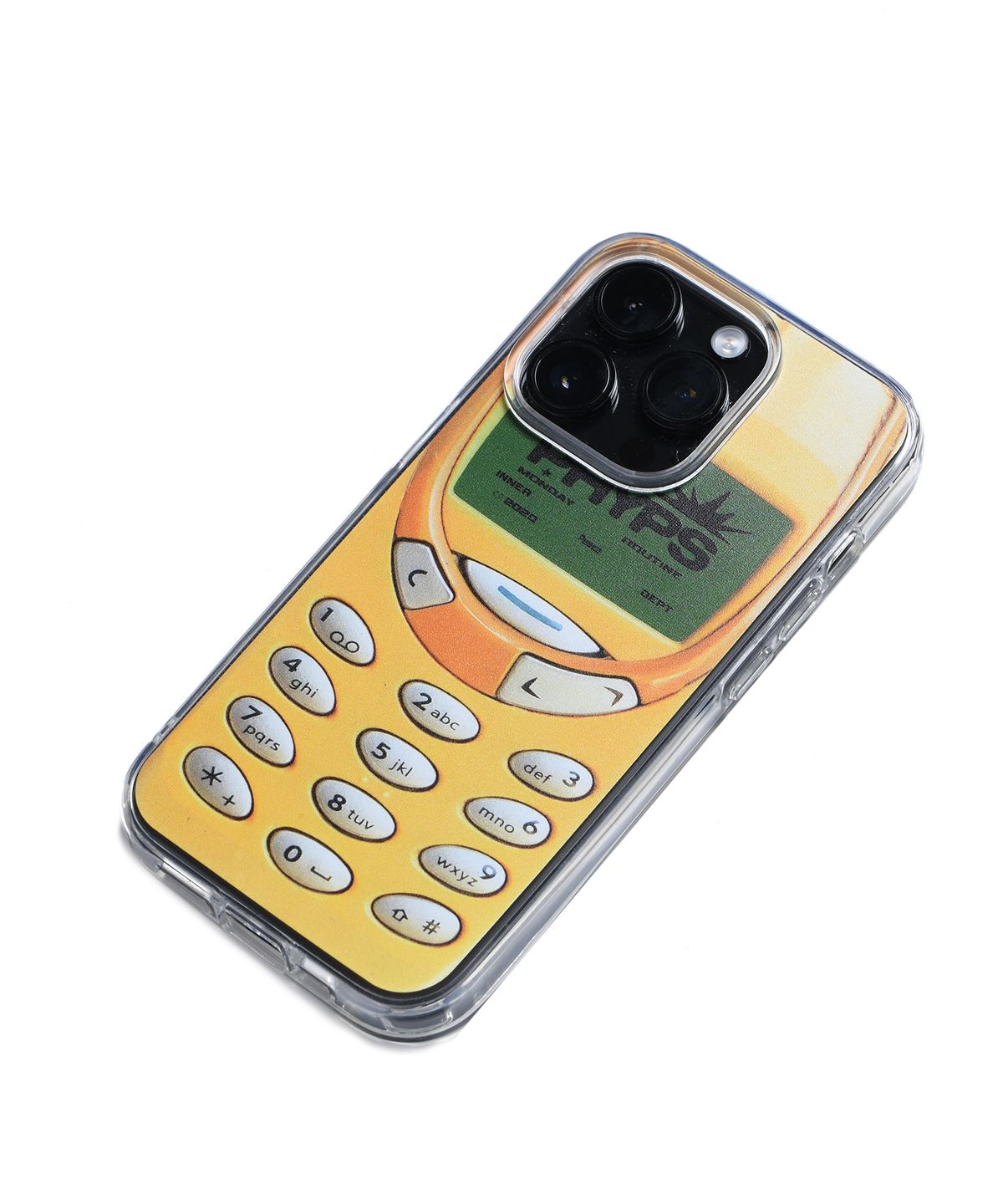 핍스마트(PHYPS MART) RETRO IPHONE CASE YELLOW