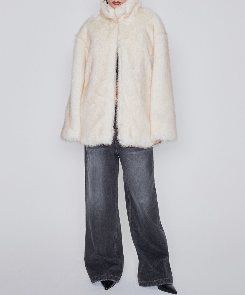 【ファッション通販】 MUSINSA JACKET FUR OVERSIZED AFTERHOURS | ジャケット・アウター