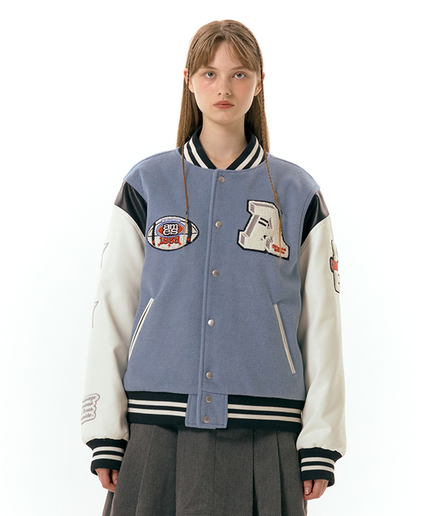 MUSINSA | MUSINSA STANDARD City Leisure Stitch Windbreaker