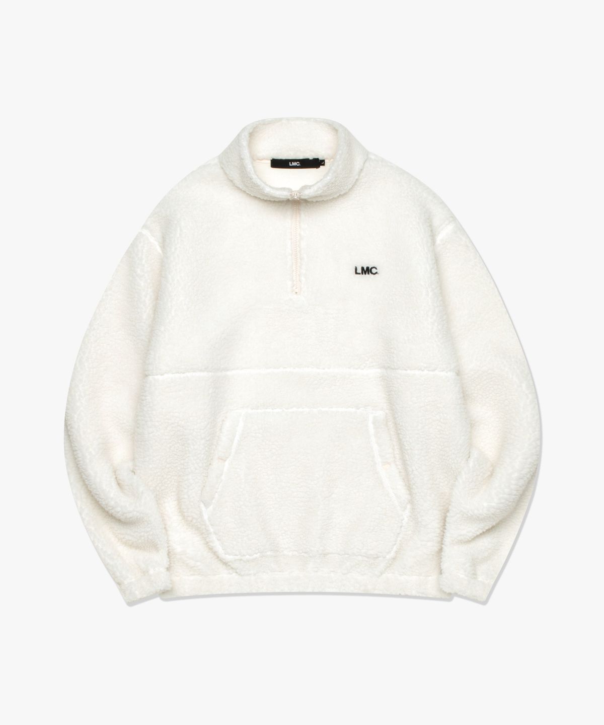 엘엠씨(LMC) OG BOA FLEECE QUARTER ZIP PULLOVER ivory