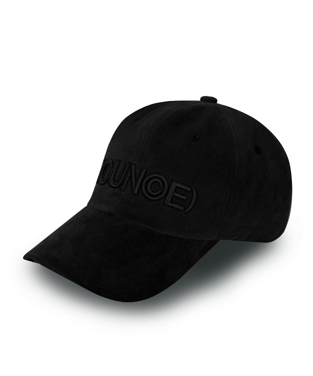 그램 아운스 파운드(GRAM OUNCE POUND) OUNCE Bold Logo 6-Panel Cap_Black