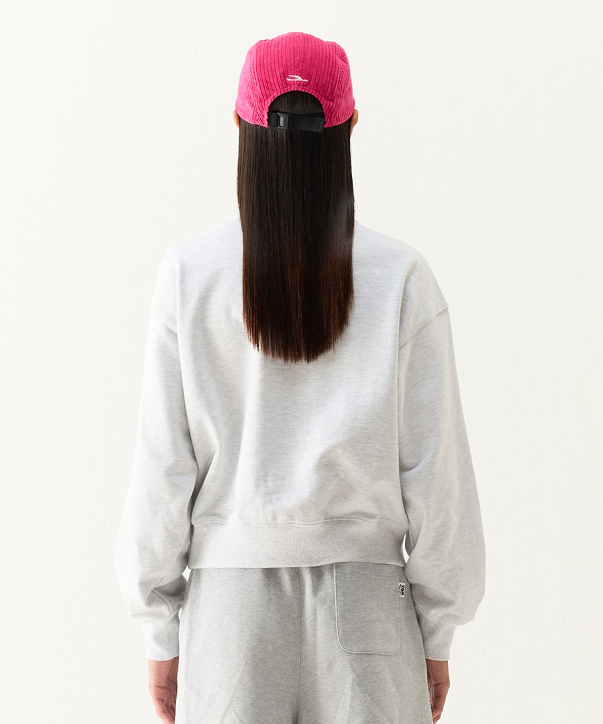프로-스펙스(PRO-SPECS) [WOMEN] CLASSIC LOGO CREWNECK LTGY
